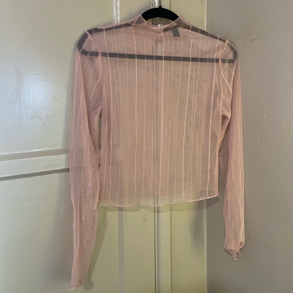 Forever 21 Mesh Blouse
